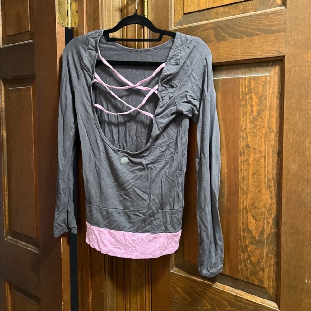 Pure barre long sleeve shirt